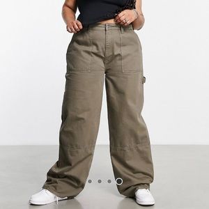 Army Green Cargo Pants